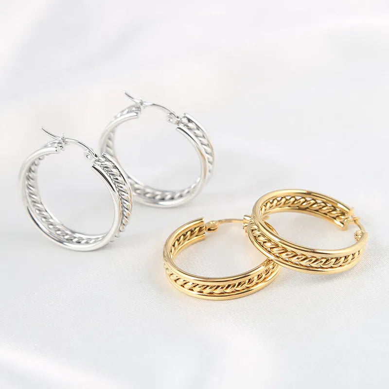 Aretes Bold Hoops