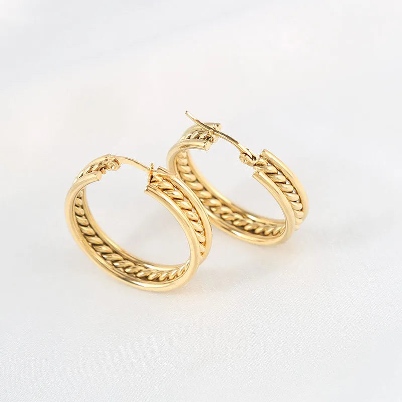 Aretes Bold Hoops