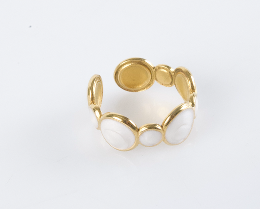 Anillo White Circle