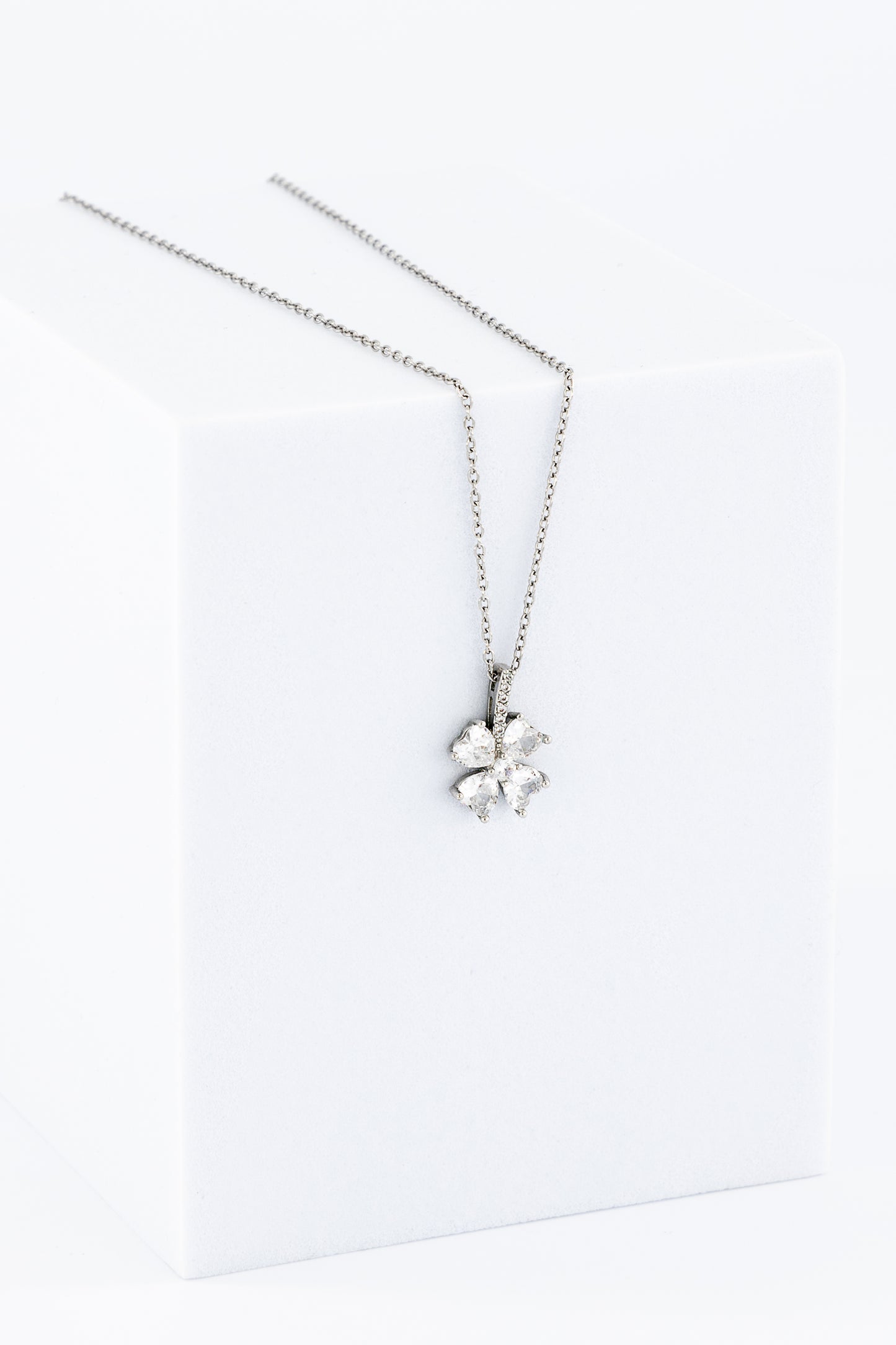 Collar Silver Rose