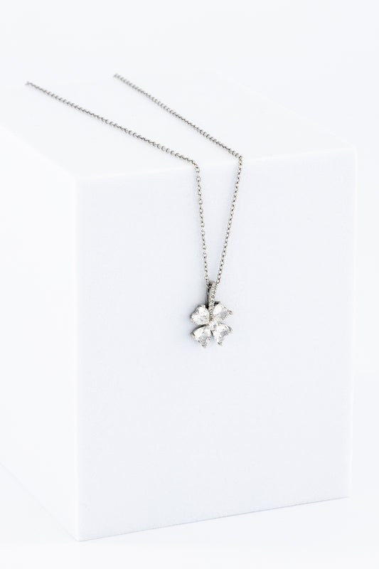 Collar Silver Rose