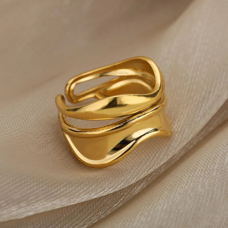 Anillo Bold Waves